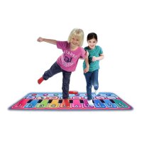 Elektronischer Musik- und Spielteppich 130x48cm mit 10 Tasten und Sounds