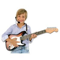 Electronic Rock Guitar with Wireless Function and 10 Demo Songs