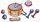 6-Piece Music Set with Marching Drum, Tambourine, Recorder and More