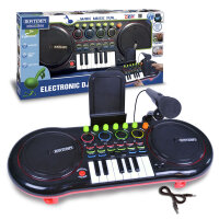 Bontempi DJ Mixer mit Mikrofon 2 Scratch Pads...