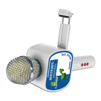 Drahtloses Mikrofon mit Lautsprecher und Smartphone-Unterstützung