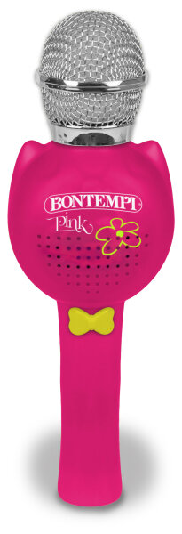 Pink Karaoke Mikrofon für unvergessliche Gesangsmomente ohne Originalstimme