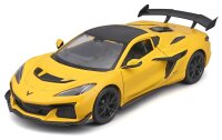 Chevrolet Corvette ZR1 2025 1/24 Modellauto gelb von...
