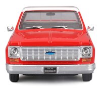Chevrolet Cheyenne Super C10 1974 1/18 rot Modellauto von Maisto