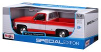 Chevrolet Cheyenne Super C10 1974 1/18 rot Modellauto von Maisto