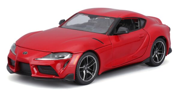 Toyota Supra GR 1/24 Red Model Car by Maisto Detailed Licensed