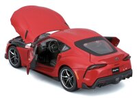 Toyota Supra GR 1/24 rot Modellauto von Maisto...