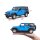 Maisto Jeep Wrangler Unlimited 2015 1/24 Model Car Blue Detailed