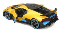 Bugatti Divo 1/24 Modellauto Gelb von Maisto lizenziert...