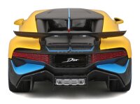Bugatti Divo 1/24 Modellauto Gelb von Maisto lizenziert und detailgetreu