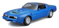Maisto 1978 Pontiac Firebird Trans Am 1/18 Model Car Blue...