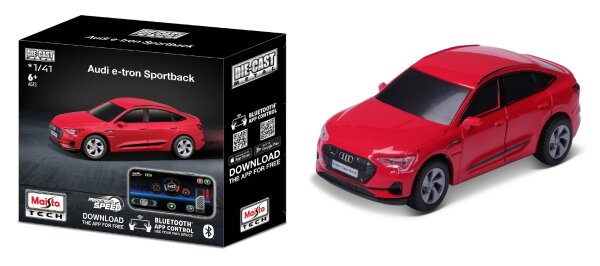 Maisto RC Power Racer Audi E-tron Bluetooth mit App Steuerung und Sound