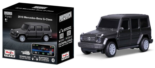 Maisto RC Power Racer Mercedes G-Klasse Bluetooth mit App und Sound