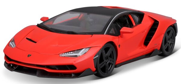 Lamborghini Centenario 1/18 Orange Modellauto von Maisto detailgetreu lizenziert