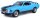 Ford Mustang Mach 1 1970 1/18 Modellauto blau von Maisto lizenziert