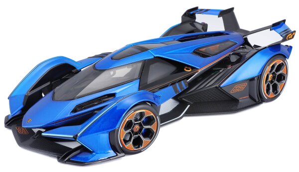 Lamborghini V12 Vision Gran Turismo 1/18 Model Car Blue by Maisto