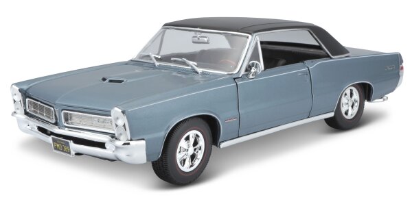 Pontiac GTO Hurst Edition 1965 Blue 1/18 Model Car by Maisto