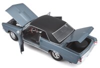 Pontiac GTO Hurst Edition 1965 Blue 1/18 Model Car by Maisto