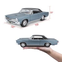 Pontiac GTO Hurst Edition 1965 Blue 1/18 Model Car by Maisto