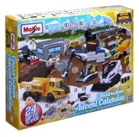 Maisto Adventskalender Mini Baufahrzeuge 57-teilig...