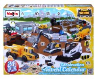 Maisto Adventskalender Mini Baufahrzeuge 57-teilig für spannende Adventszeit