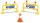 Cooles Flughafen-Spielset mit Flugzeug und viel Zubehör für Kinder
