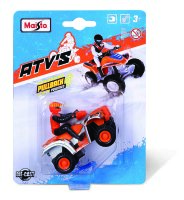 Coole ATV Quads mit Rückzugmotor von Maisto - 8cm...