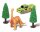 Dino Abenteuer Spielset mit Fahrzeug und Zubehör - Maisto Metallset