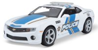 Chevrolet Camaro SS RS 2010 Polizei Modellauto 1/24 Weiss...