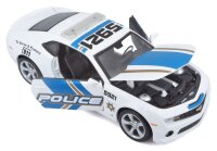 Chevrolet Camaro SS RS 2010 Police Model Car 1/24 White by Maisto