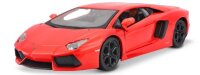 Lamborghini Aventador Orange 1/24 Modellauto von Maisto...