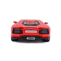 Lamborghini Aventador Orange 1/24 Modellauto von Maisto lizenziert und detailgetreu