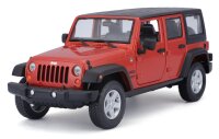Maisto Jeep Wrangler Unlimited 2015 1/24 Modellauto...