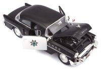 Buick Century 1955 1/24 Modellauto schwarz von Maisto lizenziert und detailgetreu