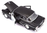 Buick Century 1955 1/24 Modellauto schwarz von Maisto lizenziert und detailgetreu