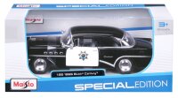Buick Century 1955 1/24 Modellauto schwarz von Maisto lizenziert und detailgetreu