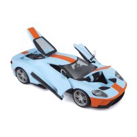 Ford GT 2017 Modellauto 1/18 orange/blau von Maisto detailgetreu lizenziert
