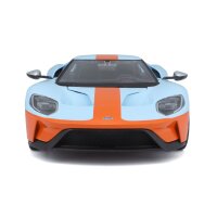 Ford GT 2017 Modellauto 1/18 orange/blau von Maisto detailgetreu lizenziert