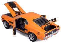 Ford Mustang Mach 1 1970 1/18 Orange Modellauto von Maisto lizenziert