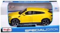 Lamborghini Urus Gelb 1/24 Modellauto von Maisto lizenziert und detailgetreu