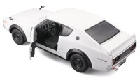 Nissan Skyline 2000 GT-R 1973 KPGC110 1/24 Modellauto Weiss von Maisto