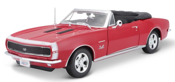 Chevrolet Camaro 1968 SS 396 Cabrio rot 1/18 Modellauto von Maisto