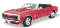 Chevrolet Camaro 1968 SS 396 Cabrio rot 1/18 Modellauto...