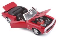 Chevrolet Camaro 1968 SS 396 Cabrio rot 1/18 Modellauto von Maisto