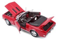 Chevrolet Camaro 1968 SS 396 Cabrio rot 1/18 Modellauto von Maisto