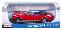 Chevrolet Camaro 1968 SS 396 Cabrio rot 1/18 Modellauto von Maisto