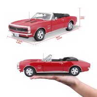 Chevrolet Camaro 1968 SS 396 Cabrio rot 1/18 Modellauto von Maisto