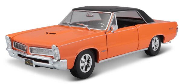 Pontiac GTO Hurst Edition 1965 Orange 1/18 Modellauto von Maisto