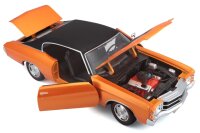 Chevrolet Chevelle Sportcoupé 1971 orange 1/18 Modellauto von Maisto