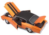 Chevrolet Chevelle Sportcoupé 1971 orange 1/18 Modellauto von Maisto